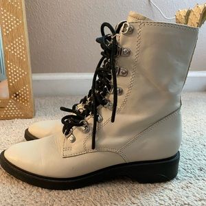 Dolce Vita Laceup Leather Boots